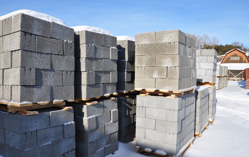 Изготовление бетонных блоков